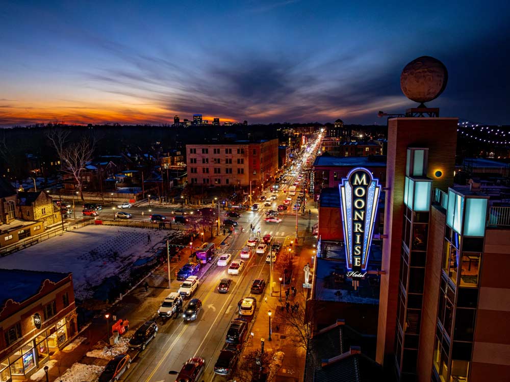 Delmar Loop street scene